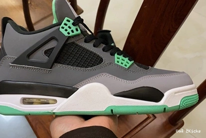 Retro 4 Green 505 Jordan BestValue Glow 308497-033 1114